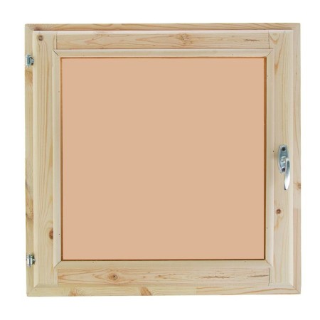 Window, 60 × 60cm, double glass, tinted, with a seal, from needles