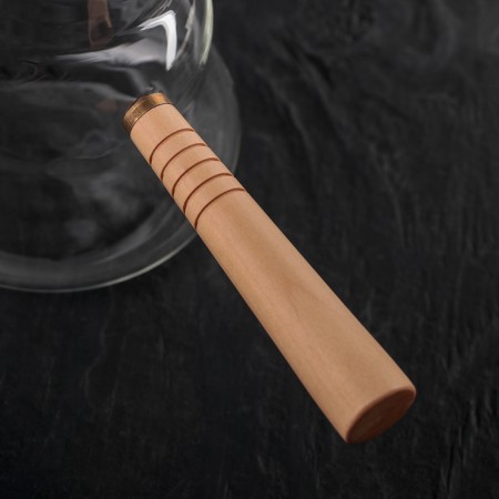 Glass Turkish "Arabica", 300 ml, 18 × 8.5 × 10 cm, wooden handle-2