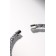 The necklace "chantal", the color is silver, 30 cm