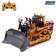 Radio -controlled bulldozer XZS, 1:24, with metal elements, works from the battery