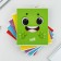 A notebook in a cage, 48 sheets A5 on a mixing mix “September 1: boo!”, Cover coated cardboard 230 gr., Inner block No. 1, whiteness 96%