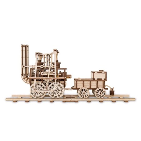 Wooden designer 3D Lokomotiv-6