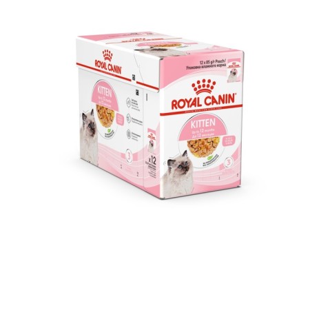 Wet feed RC Kitten Instinction for kittens, jelly, spider, 85 g-2