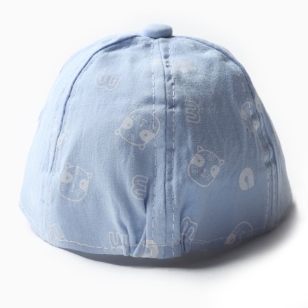 Baby Minaku cap is blue, size 44-46-2