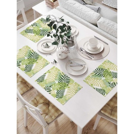 A set of napkins for setting the table "Last composition", rectangular, size 32x46 cm, 4 pcs