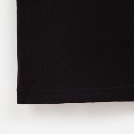 Male Minaku T-shirt with proprietary print Black color, rr 52-11
