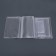 PVC liner (A5) for documents, 4 sets, transparent color