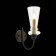 Wall lamp EVOLUCE. Sle112401-01. Rammo. 1x40 W, E14, 10x33 cm, black color