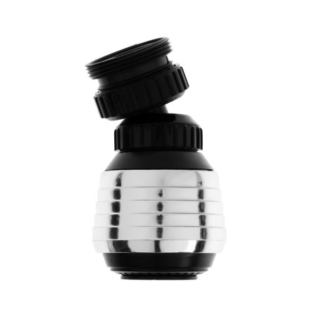 Zein Z3598, rotary, on hinges, 2 modes, chrome/black-7