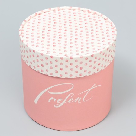 Set of hats 2 in 1, gift packaging, “points”, 13 x 13 cm, 16 x 16 cm-3