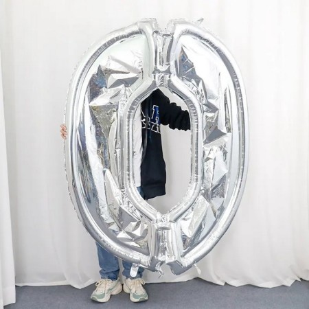 Foil ball 65 “number 0”, a frame for aeromosics, in ind. UP.-1