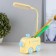 Table lamp "steam locomotive" LED 1.5W USB AKB yellow-blue 11.5x34 cm Risalux