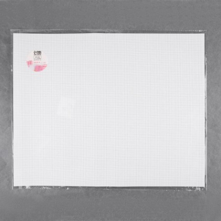 Canvas for embroidery No. 14, plastic, 50 × 40 cm, white color-2