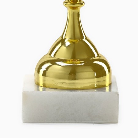 Cup 117, award figure, gold, plastic stand, 16.3 × 11.3 × 5.6 cm.-4