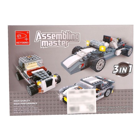 Designer "Race", 3 assembly options, 178 parts-4