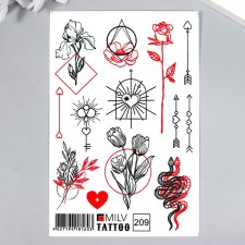 Tattoo on the body 