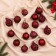 Set of balls plastic D-4 cm, 16 pcs "Cheal Patterns" Red