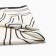 Women's scarf minku 70*70 cm, white