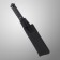 Top-top knife "line" 25.5cm, with opening, blade 135mm/3mm, black