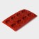 Baking uniform “Bubbles”, silicone, 29 × 17 × 1.5 cm, 8 cells (6 × 6 × 1.5 cm), brown color