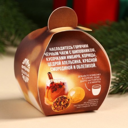 New Year! Tea, tea bomb "Snow miracle", 45 g-5