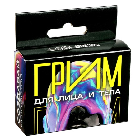 Aquagram for the face and body, 6 colors-3