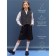 Children's vest Children's Amarobaby Study Smart, height 128 cm, gray color