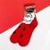 New Year. New Year's socks KAFTAN "Santa Claus" Size 41-44 (27-29 cm), red color