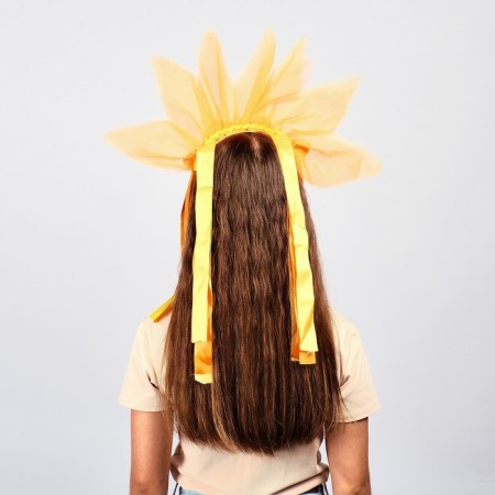 Carnival rim "Radiant Sun", the color of the yellow-orange-6