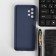 Pero cover for Samsung A13, silicone, blue