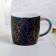 Ceramic mug “Baby, you are space”, 300 ml, black color