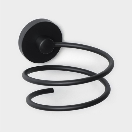 Holder for the hair dryer Stölz Loft Basic, black color-4