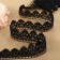 Lace Hypure, 45 mm × 6.8 ± 0.5 m, black color