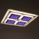 Causteen with PDU 10006/4 LED 200W 3000-6000K Dimmer with white light 50x50x10 cm Bayerlux