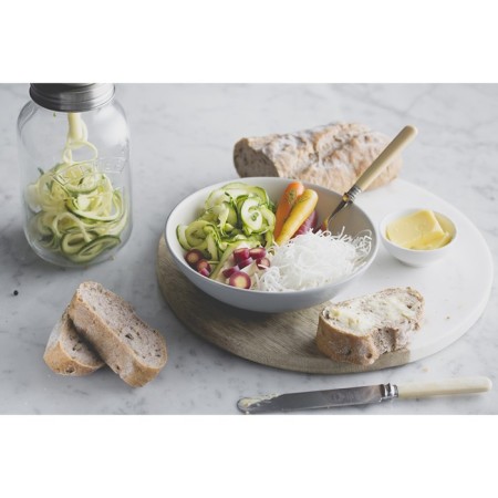 Bank with spiralizer Kilner, glass, 1 liter-17