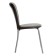 Cafe-2 chair, silver metallic/chocolate reptile