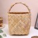Alyonka basket, wicker, medium, 22x22x19/28 cm, birch bark
