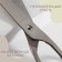 Clothing scissors, 8 ", 20.5 cm, mix, silver color