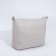 Cross-Bodi Bag on a zipper, the color is gray-beige