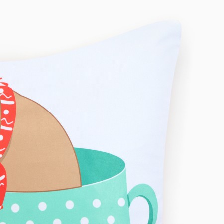 Case on the pillow Ethel New Year's cup 40x40cm, 100% p/e-2