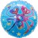 Foil ball 18 "Circle" tootics, Zubabassa ", blue