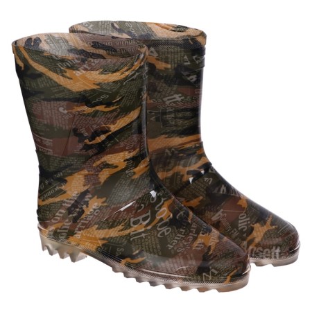 Men's boots S-10R, PVC, camouflage mix, size 39 (247)-3