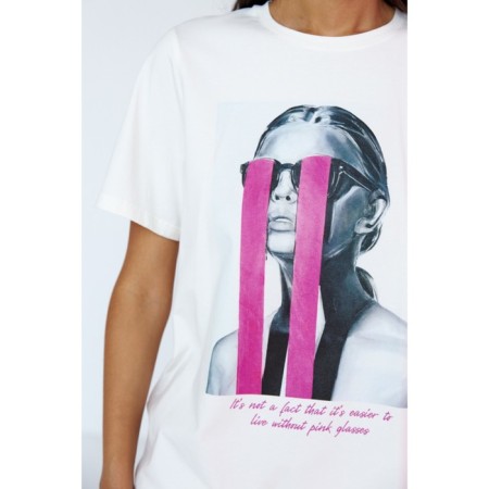 Women's T -shirt Eliseeva Olesya, size l, white color-2