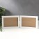 Photo frame plastic 10x15 Double-gorisont, white