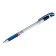 Ballic handle Silk Touch 2000, node 0.7 mm, blue ink, needle rod, flu