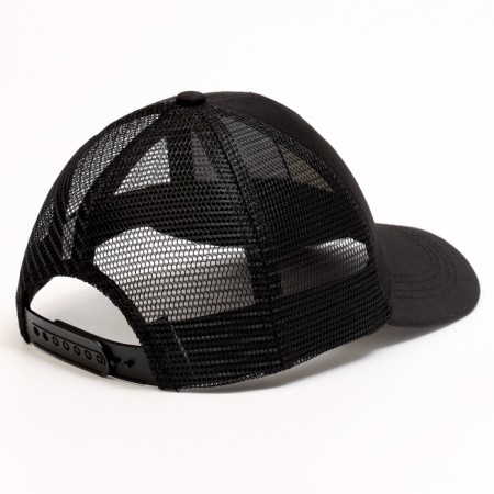 Baby cap for a boy with a Gelik grid, black color, rr 52-54, 5-7 years old-5