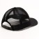 Baby cap for a boy with a Gelik grid, black color, rr 52-54, 5-7 years old