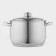 Classic-Prima pan, 5 l, d = 22 cm, metal cover, capsule bottom, with a heat distribution layer, induction