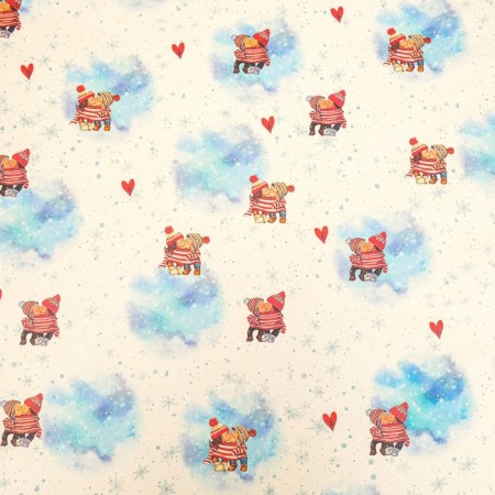 Package paper, craft "couple", 70x100 cm, 1 sheet-5