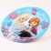 Paper plate "Happy Birthday!", 23 cm, cold heart